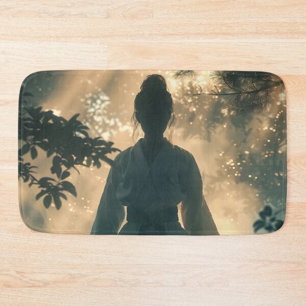 Item preview, Portrait of a female karateka in shadow play designed and sold by Fantasyplus.