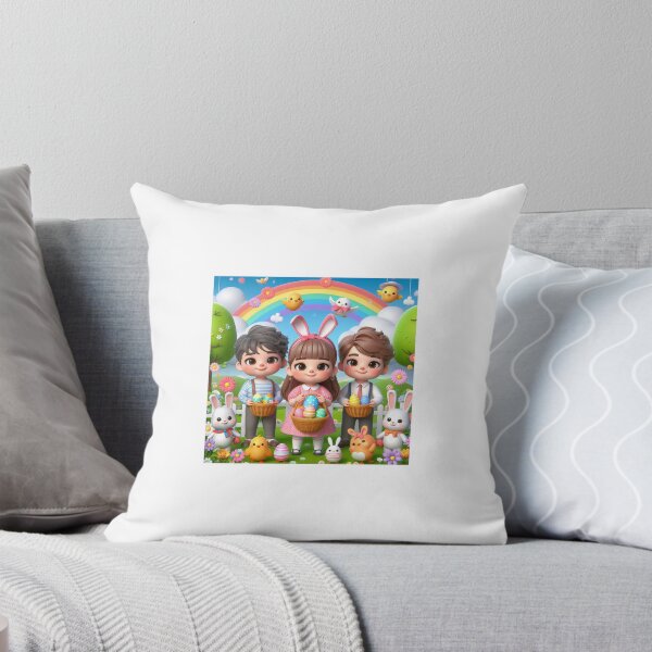Item preview, Happy Easter With Happy Kids designed and sold by JoyPhotoArt.