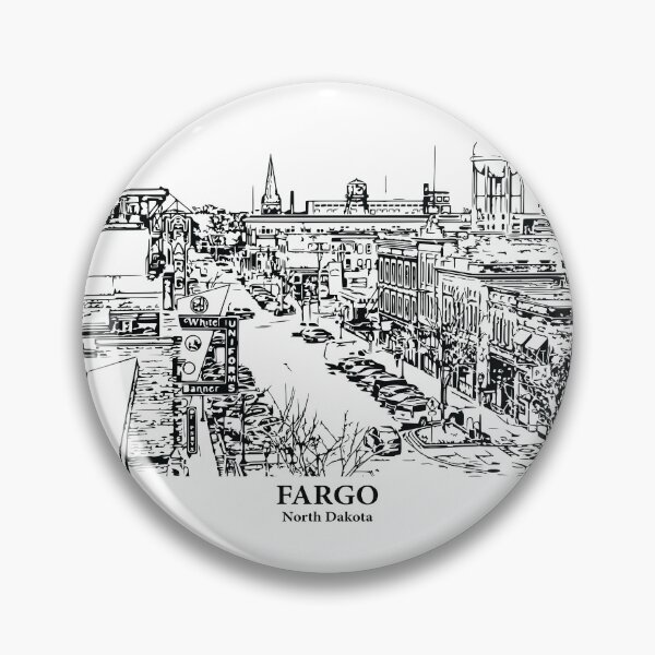 Item preview, Fargo - North Dakota designed and sold by Lakeric Cityscapes.