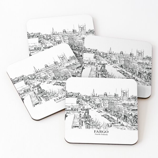 Item preview, Fargo - North Dakota designed and sold by Lakeric Cityscapes.