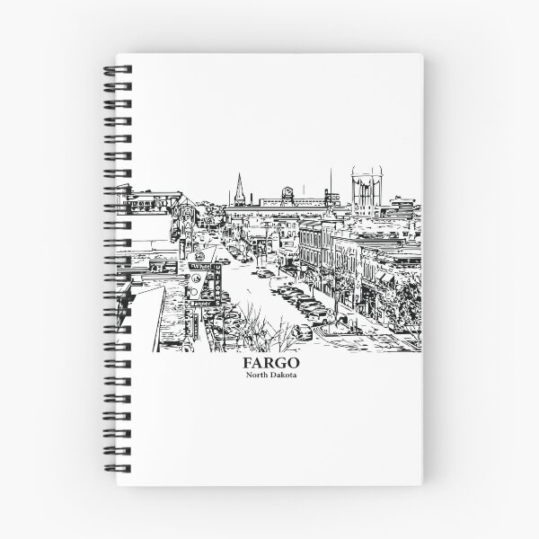 Item preview, Fargo - North Dakota designed and sold by Lakeric Cityscapes.