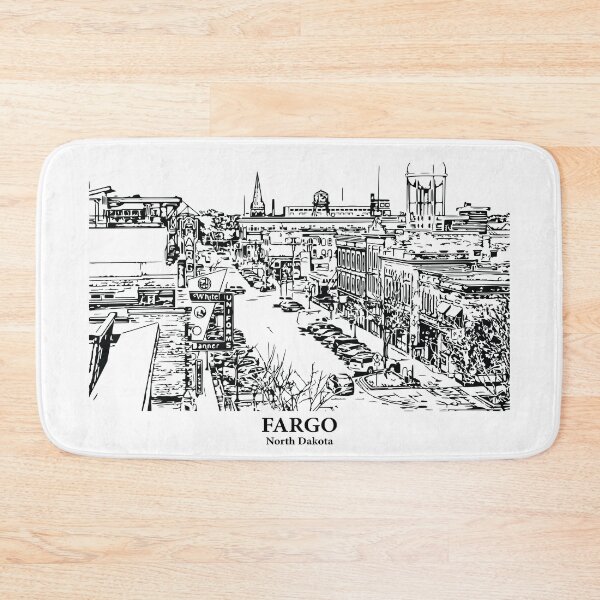Item preview, Fargo - North Dakota designed and sold by Lakeric Cityscapes.