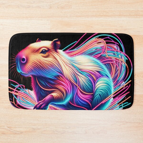 Item preview, Neon Capybara Dreams designed and sold by T-NeonSt.