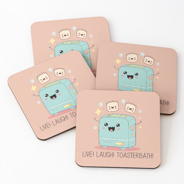 Item preview, Live, laugh, toasterbath!  designed and sold by BJpaints.