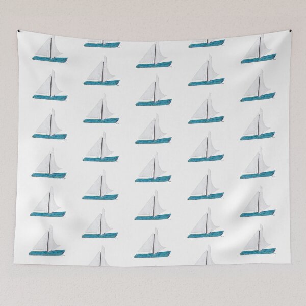 Item preview, Sailboat 41618 designed and sold by mandalafractal.