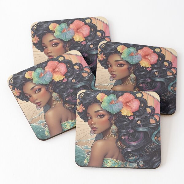 Item preview, Black Mermaid  designed and sold by CRAFTER-MEDIA.