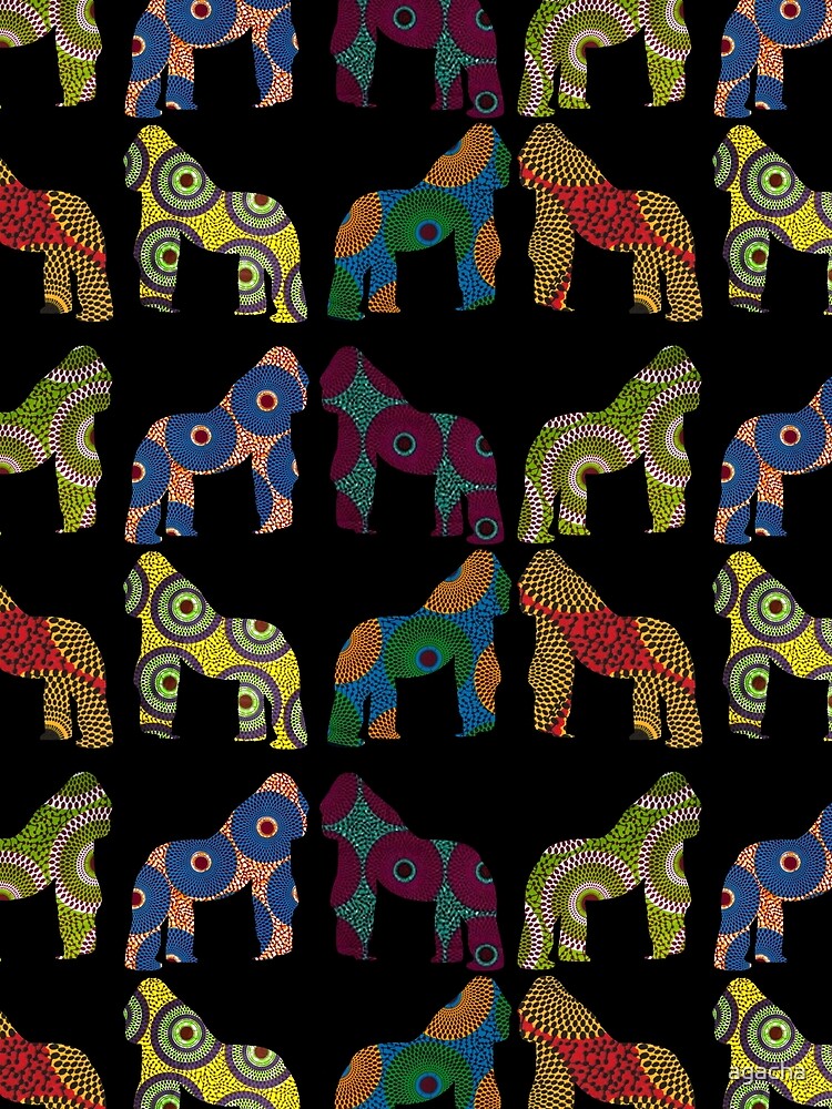wax gorillas by agacha