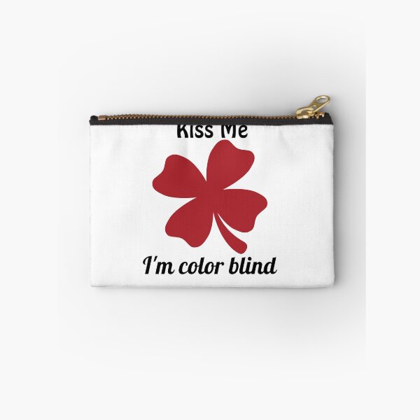 Item preview,  Kiss me im color blind funny st patricks day  designed and sold by Lulustarfox.