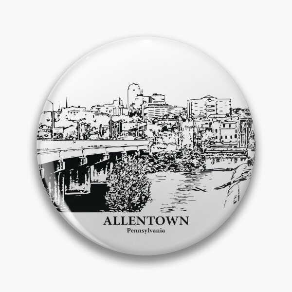 Item preview, Allentown - Pennsylvania designed and sold by Lakeric Cityscapes.