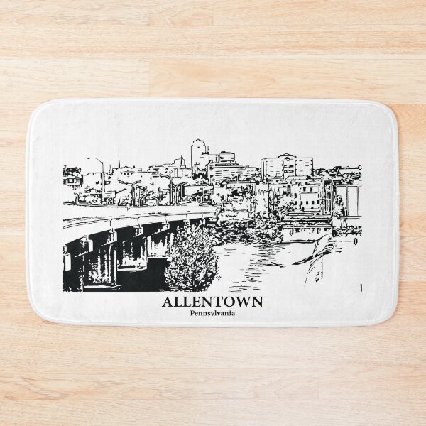 Item preview, Allentown - Pennsylvania designed and sold by Lakeric Cityscapes.