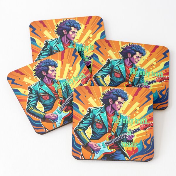 Item preview, Harmony in Flames: The Only Truth is Music designed and sold by AgarutanPrint.