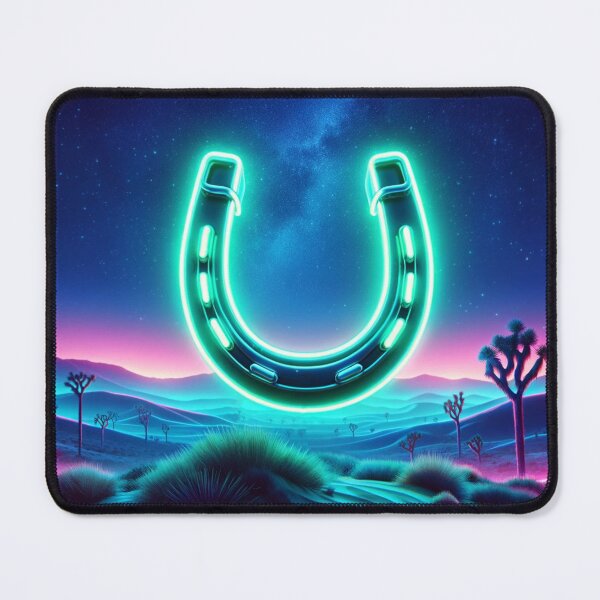 Item preview, Neon Horseshoe designed and sold by PudgyBuffalo.