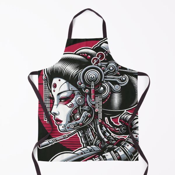 Item preview, "Cyberpunk Geisha Automaton" designed and sold by zzz888.