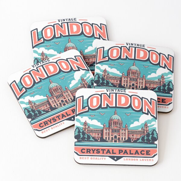 Item preview, Retro Vintage Crystal Palace London designed and sold by MAGICKEY2024.