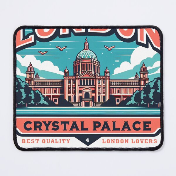 Item preview, Retro Vintage Crystal Palace London designed and sold by MAGICKEY2024.