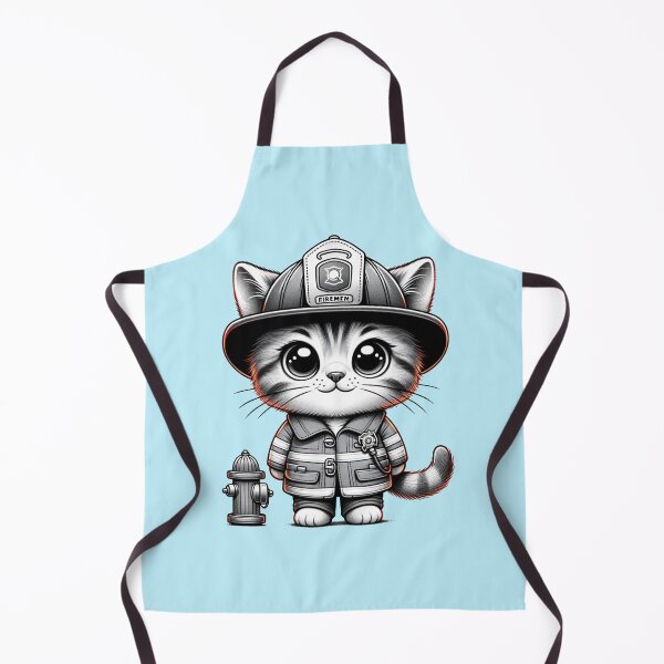 Item preview, The Fireman Kitten designed and sold by Alphaproject.