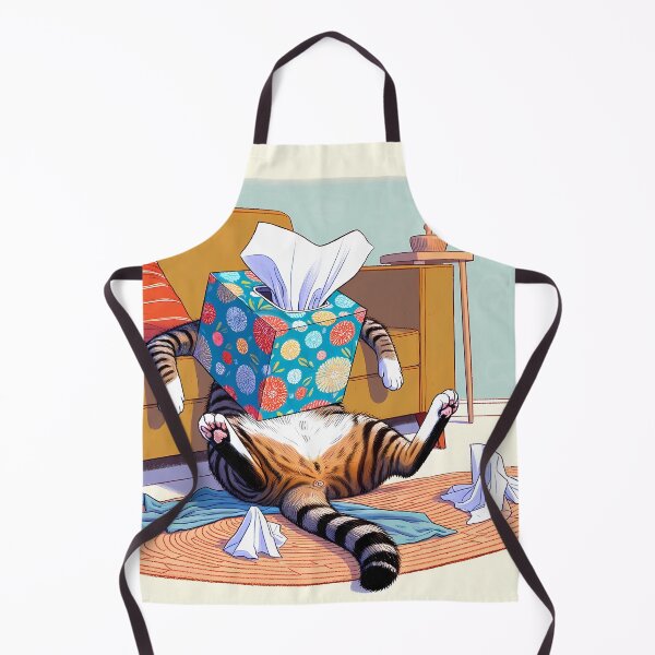 Item preview, Feline Fiasco: Tissue Box Tumble designed and sold by Felix Tanner.