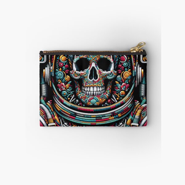 Item preview, "Skull Astronaut - Tenango Art Exploration" designed and sold by zzz888.