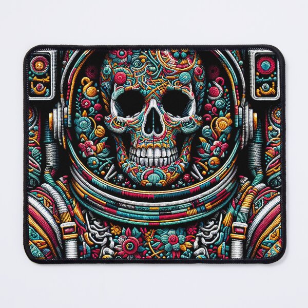 Item preview, "Skull Astronaut - Tenango Art Exploration" designed and sold by zzz888.