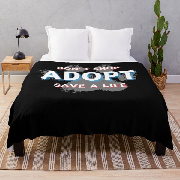 Item preview, Adopt Don't Shop Save a Life Animal Lover Volunteer Pet Dogs designed and sold by BunBuntheDog-.