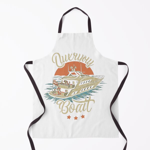 Item preview, luxury boat and waves designed and sold by GFORCE_SHOP.