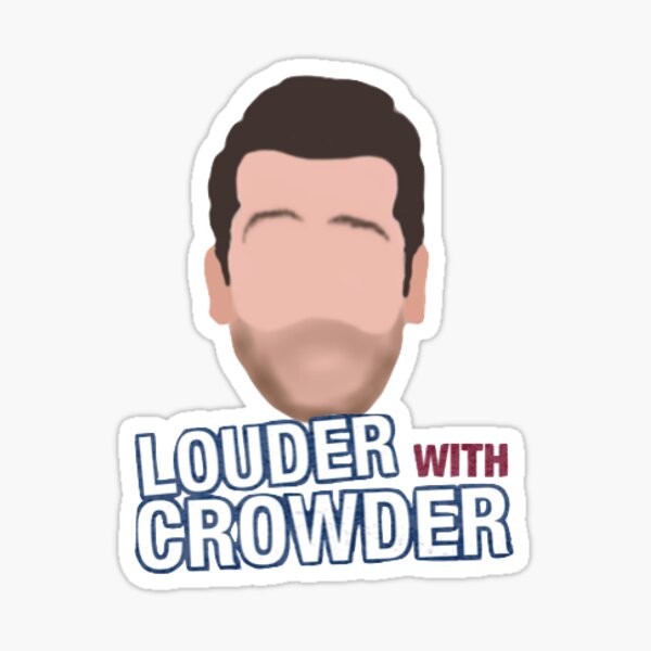 Steven Crowder Cartoon Style Sticker