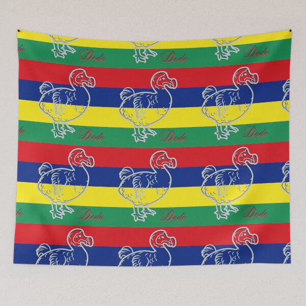 Item preview, Mauritius Dodo Flag: Symbolism and Heritage designed and sold by RvinJo8.