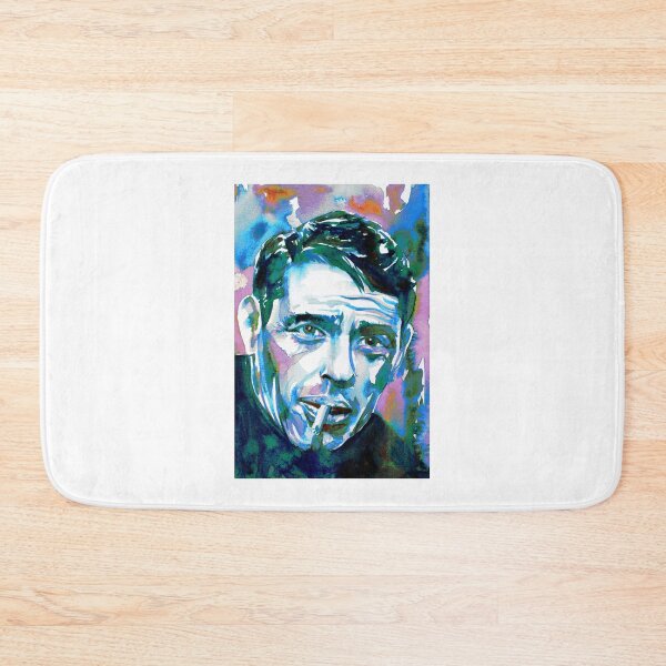 Item preview, JACQUES BREL watercolor portrait .1 designed and sold by lautir.