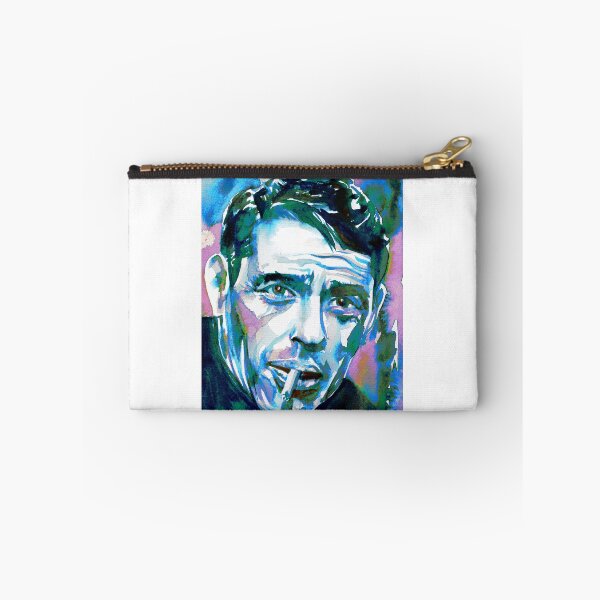Item preview, JACQUES BREL watercolor portrait .1 designed and sold by lautir.