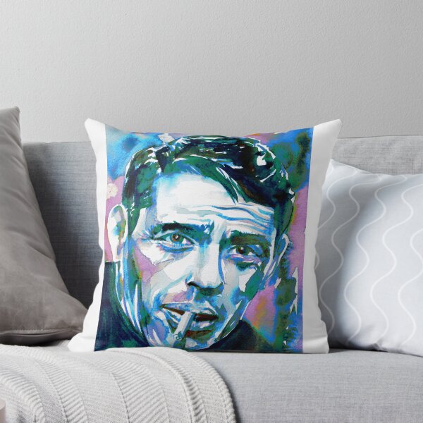 Item preview, JACQUES BREL watercolor portrait .1 designed and sold by lautir.