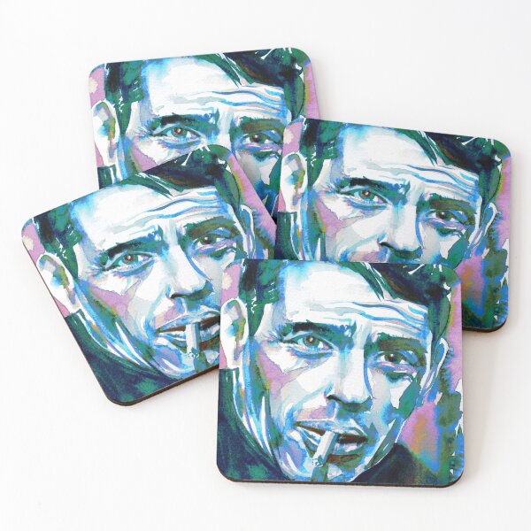 Item preview, JACQUES BREL watercolor portrait .1 designed and sold by lautir.