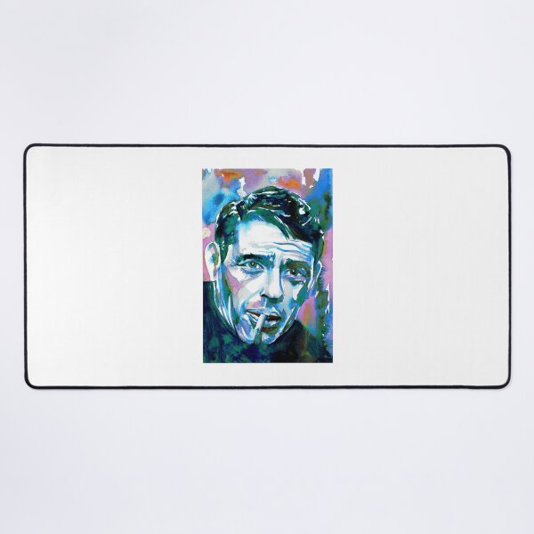 Item preview, JACQUES BREL watercolor portrait .1 designed and sold by lautir.