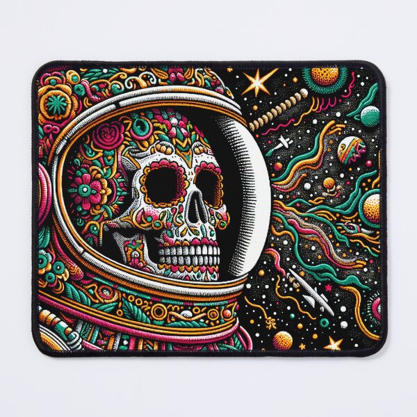 Item preview, "Roaming Skull Astronaut in Space - Tenango Art" designed and sold by zzz888.