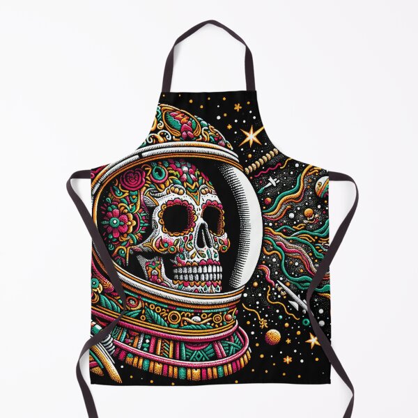 Item preview, "Roaming Skull Astronaut in Space - Tenango Art" designed and sold by zzz888.