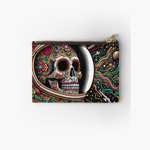 Item preview, "Roaming Skull Astronaut in Space - Tenango Art" designed and sold by zzz888.