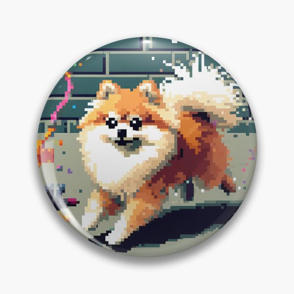 Item preview, Pomeranian Cartoon Charm designed and sold by PawspectCreate.