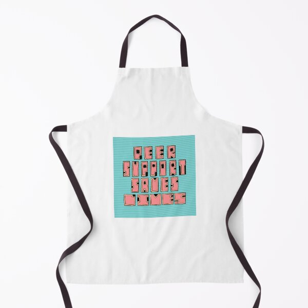 Item preview, Peer Support Saves Lives Ash Haldeman (she/they) Handlettering Artist Haldeman Haüs designed and sold by MHALanc.