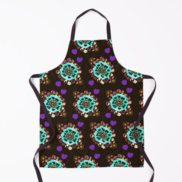 Item preview, Beautiful Flower Patterns with Black Background designed and sold by pearl-carnation.