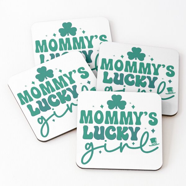 Item preview, Mommy’s Lucky Girl,Shamrock Lucky ,St Patricks Day designed and sold by BotunPeony.