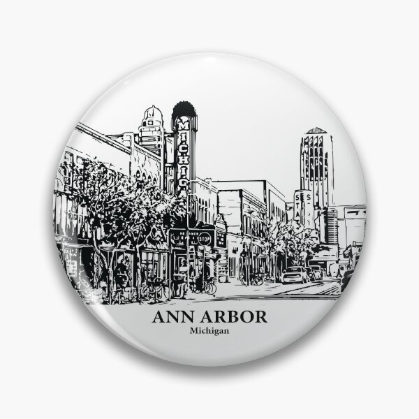 Item preview, Ann Arbor - Michigan designed and sold by Lakeric Cityscapes.