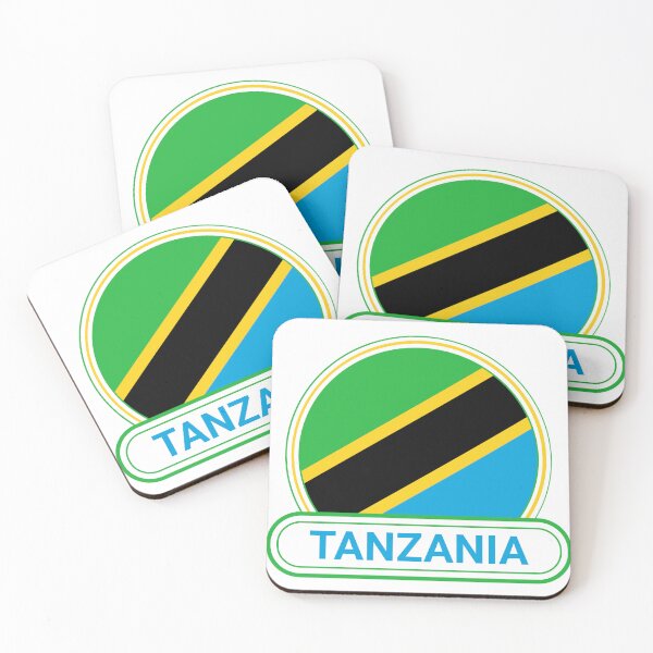 Item preview, Tanzania Country Badge - Tanzania Flag designed and sold by chrisrivait.
