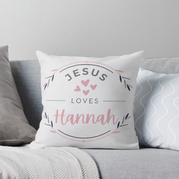 Item preview, Hannah - Jesus Loves Hannah / personalised name  designed and sold by Share-Blessings.