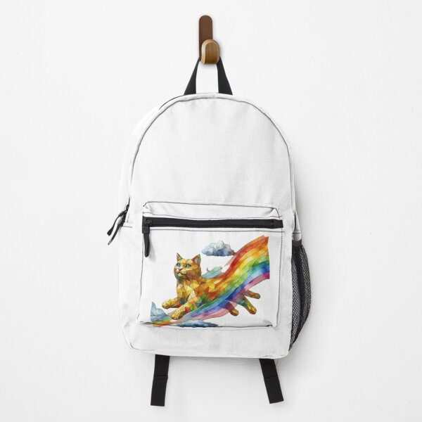 Item preview, golden cat in the rainbow designed and sold by cupipl.