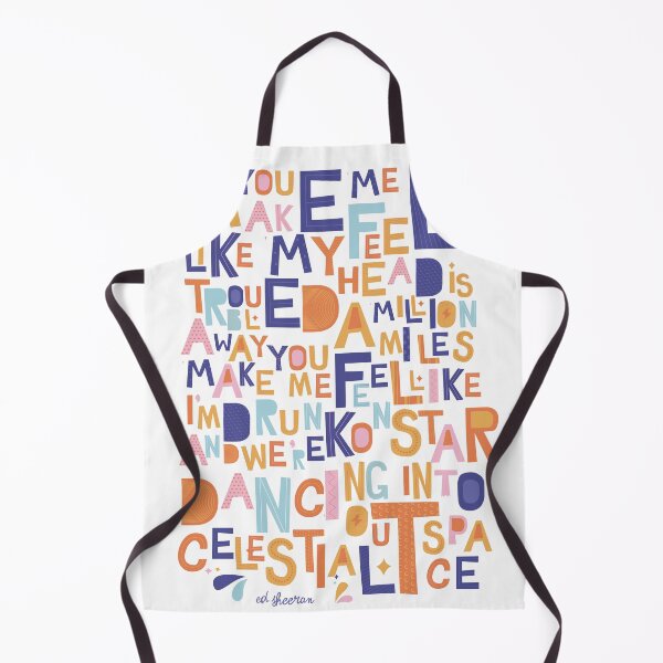 Item preview, Ed Sheeran Celestial Song Inspired Lettering Design designed and sold by EM DESIGN STUDIO.