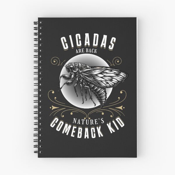 Item preview, Cicadas Nature's comeback kid funny designed and sold by woormle.
