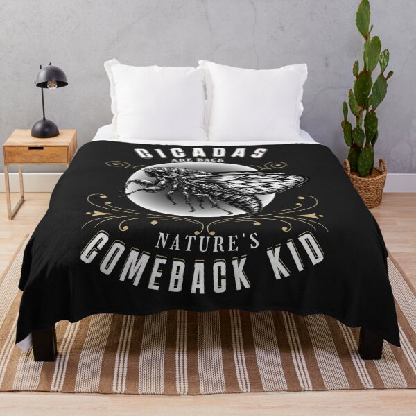 Item preview, Cicadas Nature's comeback kid funny designed and sold by woormle.