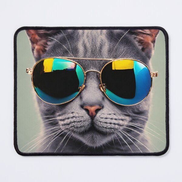 Item preview, Cool cat with sunglasses designed and sold by VanillaCream1.
