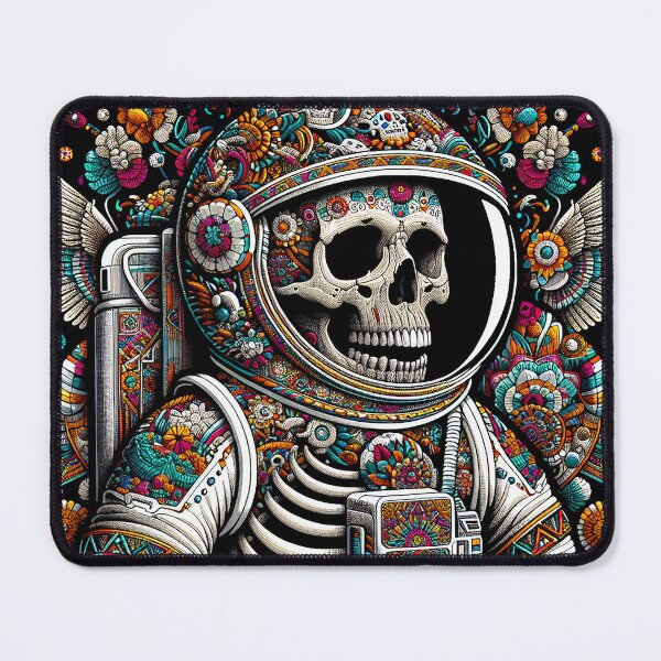 Item preview, "Astronaut Skull - Tenango Art Fusion" designed and sold by zzz888.