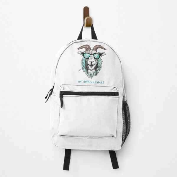 Item preview, Cool billy goat head and lettering: My children think I am the GOAT designed and sold by channel-art.