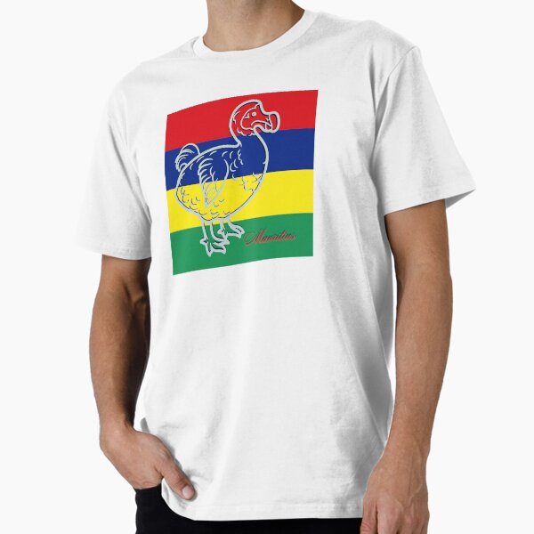 Item preview, Mauritius Flag with Dodo: A Symbol of National Pride designed and sold by RvinJo8.
